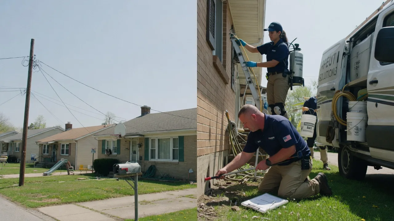 Pest Control Roach Exterminator in Akron, OH near me